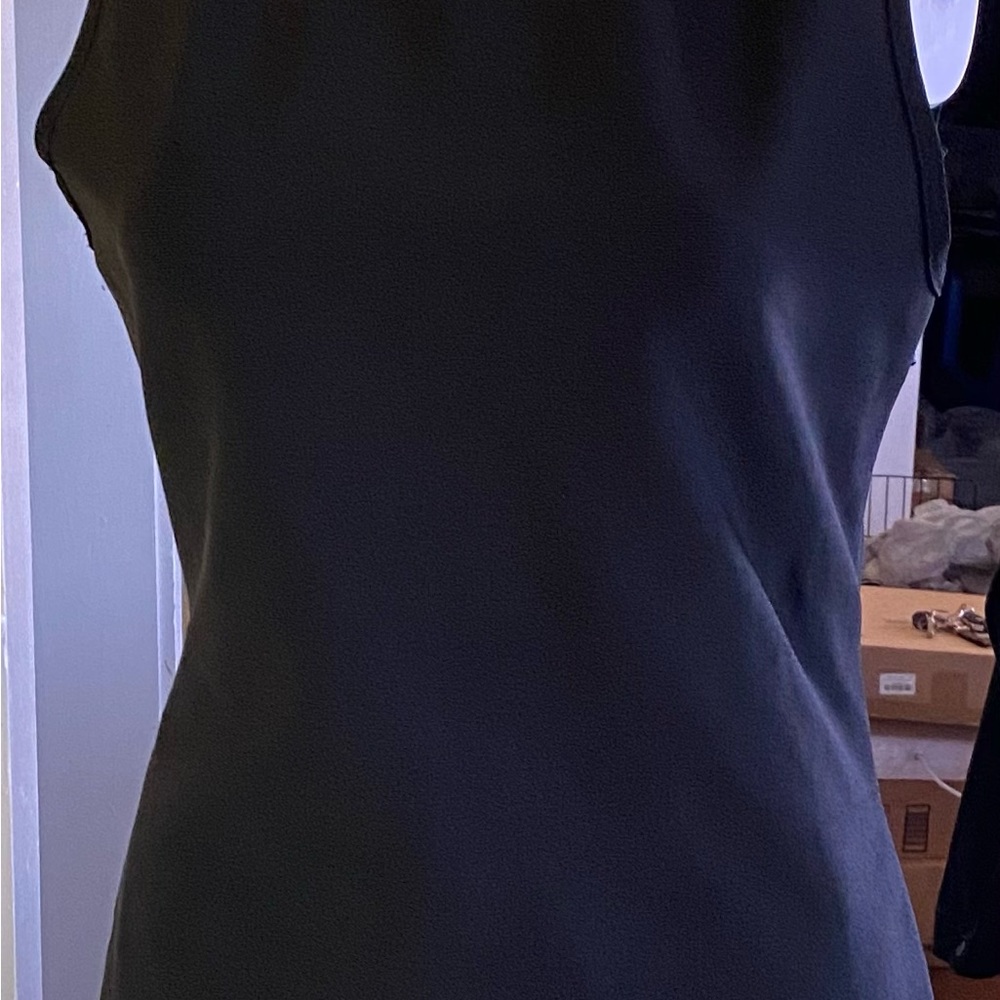 Shinestar sleeveless pencil dress